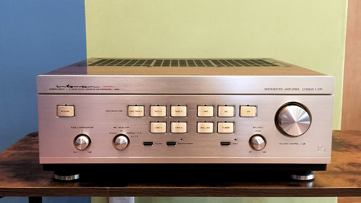 中古品】LUXMAN プリメインアンプ L-570 | オーディオ＆ホームシアターショップ audio assist たきしょう